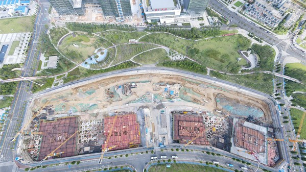 提前55天!中南传媒马栏山园区建设项目冲出“正负零”