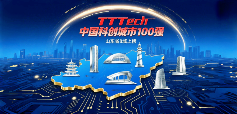 亚洲科技大赏:山东八城上榜TTTech中国科创城市100强,青济烟同步上榜亚洲科创百强